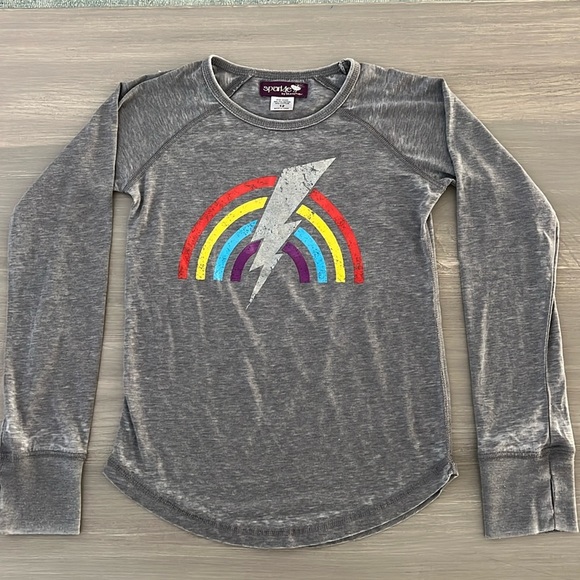 Sparkle by Stoopher Other - Sparkle by Stoopher Rainboat Burnout Long Sleeve